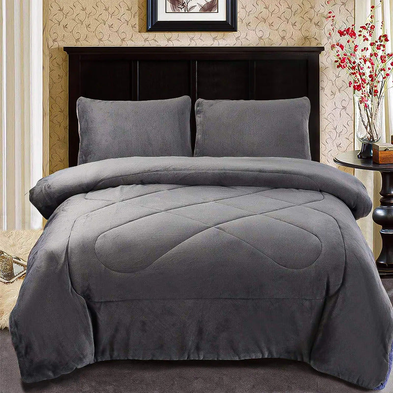 Plumon Edredon De Cama Cubrecama Chiporro Cobertor 180x220cm Modelo 3