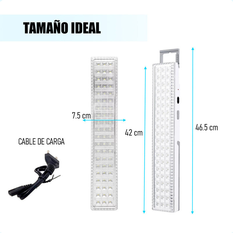 Pack X2 Luces De Emergencia Luces De Emergencia Recargable