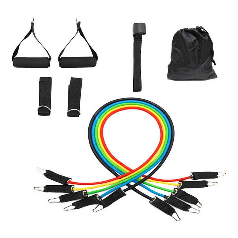 Set Bandas Elasticas Ligas Elasticas Ejercicio 11 Piezas