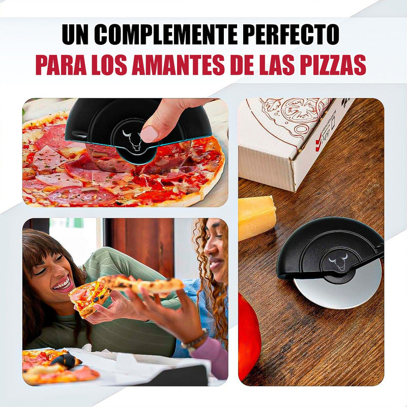 Cortador Pizza Rueda Wayu Cortador De Pizza Profesional Wayu Negro