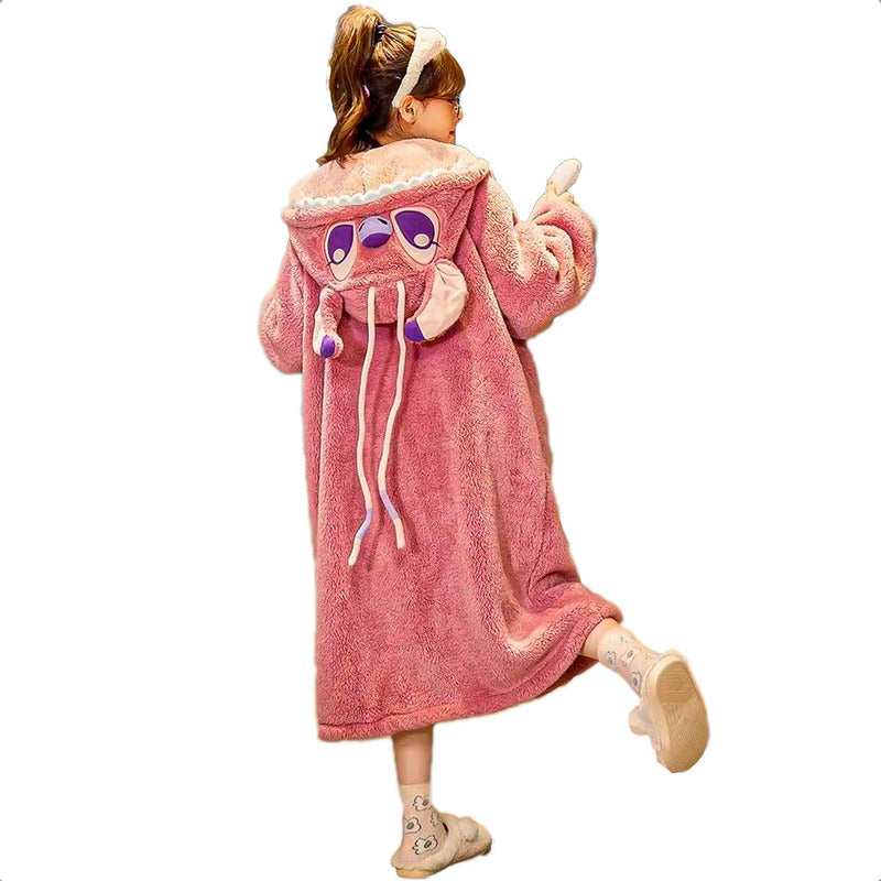 Pijama De Invierno Poleron Angel Chiporro Pijama Para Adulto Unico