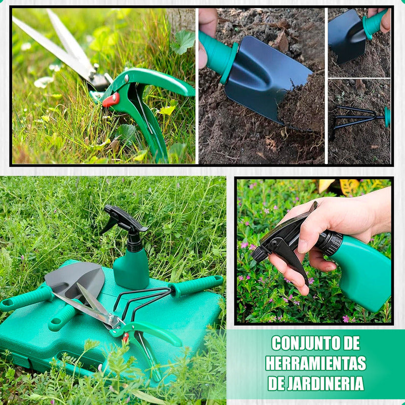 Kit De Jardineria Juego De Herramientas Jardin Kit Siembra Verde