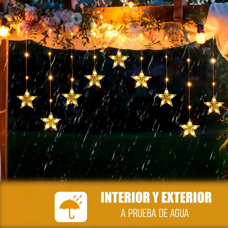 X2 Luces De Navidad Adorno Navideño Luz Forma De Pino 3mts