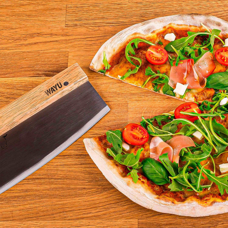 Cortador De Pizza Wayu Cuchillo Cortador Pizza Profesional Acero Inoxidable