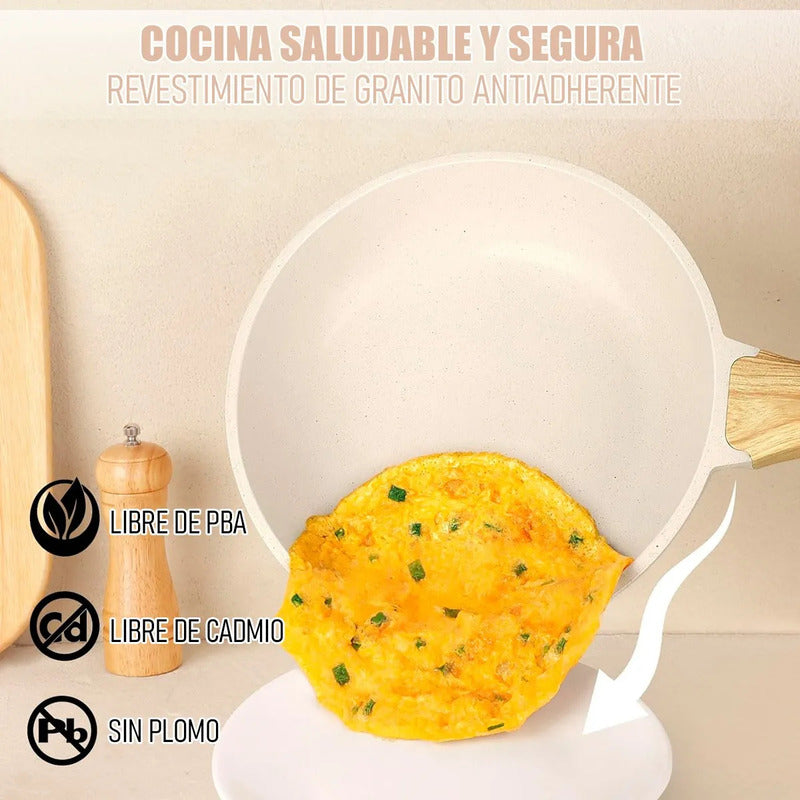 Juego De Ollas Bateria De Ollas Juego De Bateria Keep 8 Pcs Bateria De Cocina Induccion Aluminio Libre Bpa Bateria Cocina Keep Baterias Cocina 8 Piezas Set De Ollas Antiadherentes Okshop