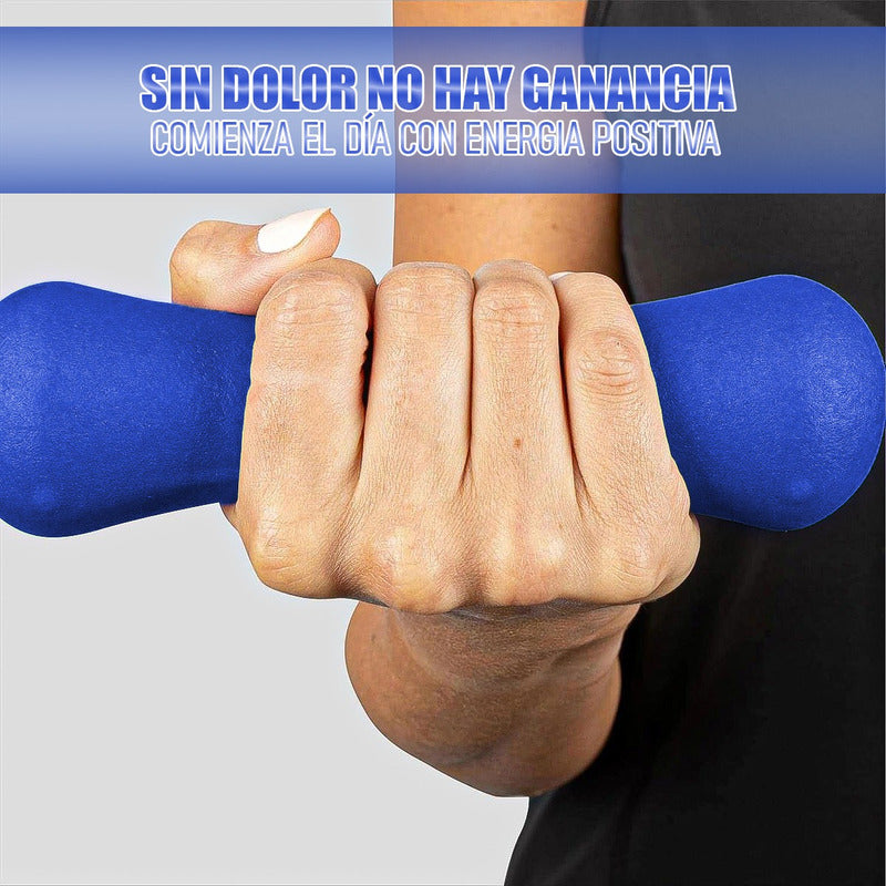 Mancuernas 3kg Set Mancuernas Mancuerna Pesas 3kg Ejercicios Azul