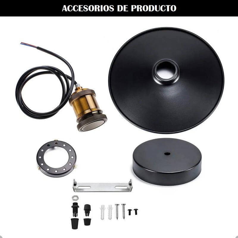 Lamparas De Techo Lampara Colgante Lampara Techo E27 Lamparas Colgantes Cocina 60w Plastico Cafeteria Pack 3 Lampara Colgante Dormitorio Metal E26 Comedor Okshop