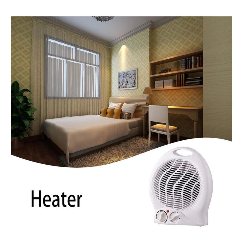 Calefactor Electricos Termoventilador Estufas Electricas Blanco