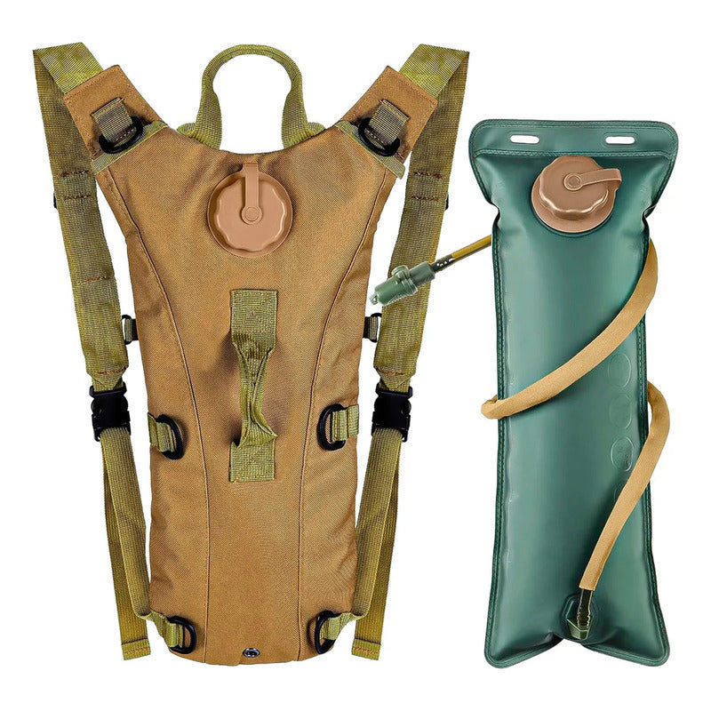 Mochila Para Agua Mochila Camelback Mochila Hidratante+bolsa Bolsa Hidratacion 3l Mochila Impermeable Unisex Mochila De Hidratacion Tela Oxford Mochila Tactica Color Coyote Okshop