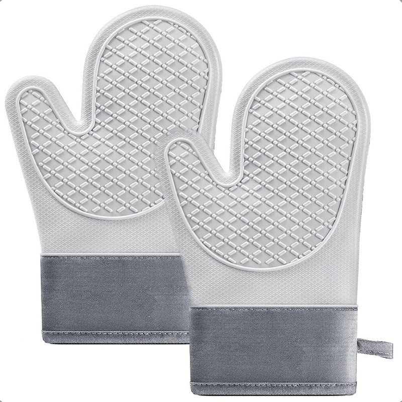 Pack X2 Guantes Para Horno Toma Ollas Guantes De Silicona