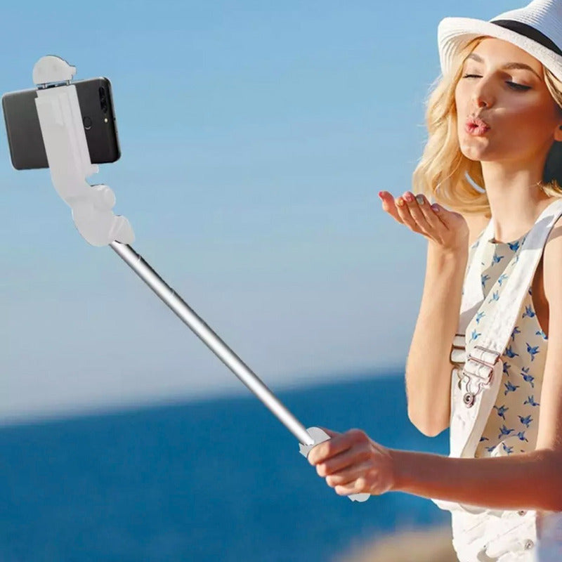 Tripode Celular Con Control Tripodes Camara Palo Selfie Negro
