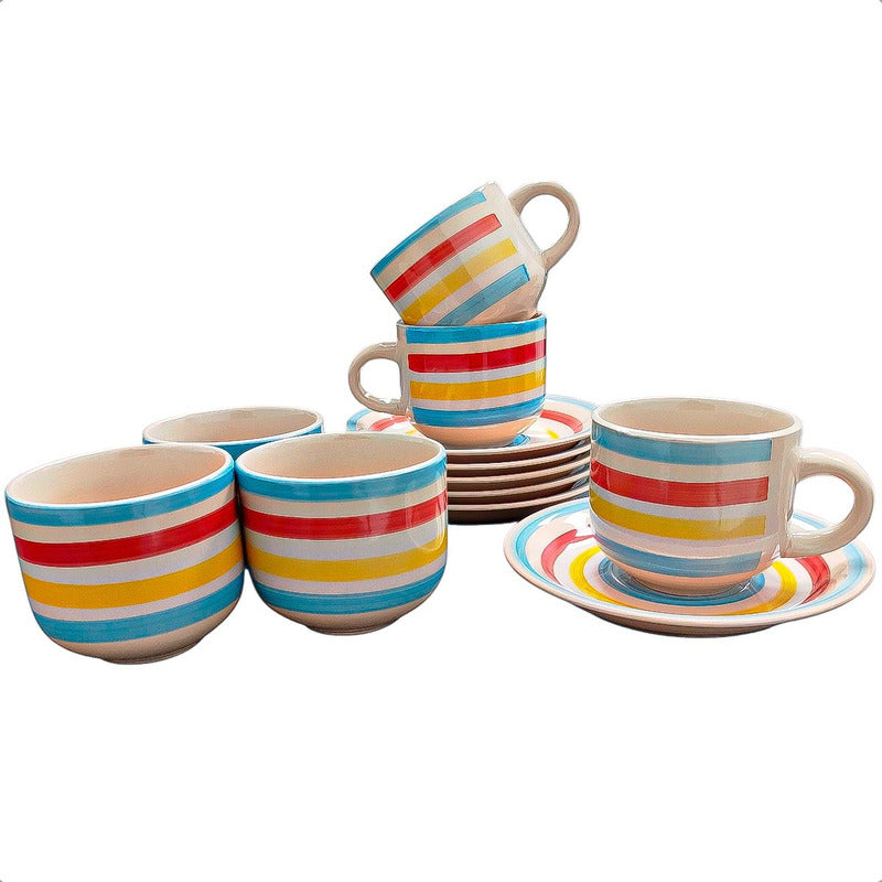 Juego De Tazas Tazas Para Cafe Set 6 Tazas Juegos De Tazas Modelo 3