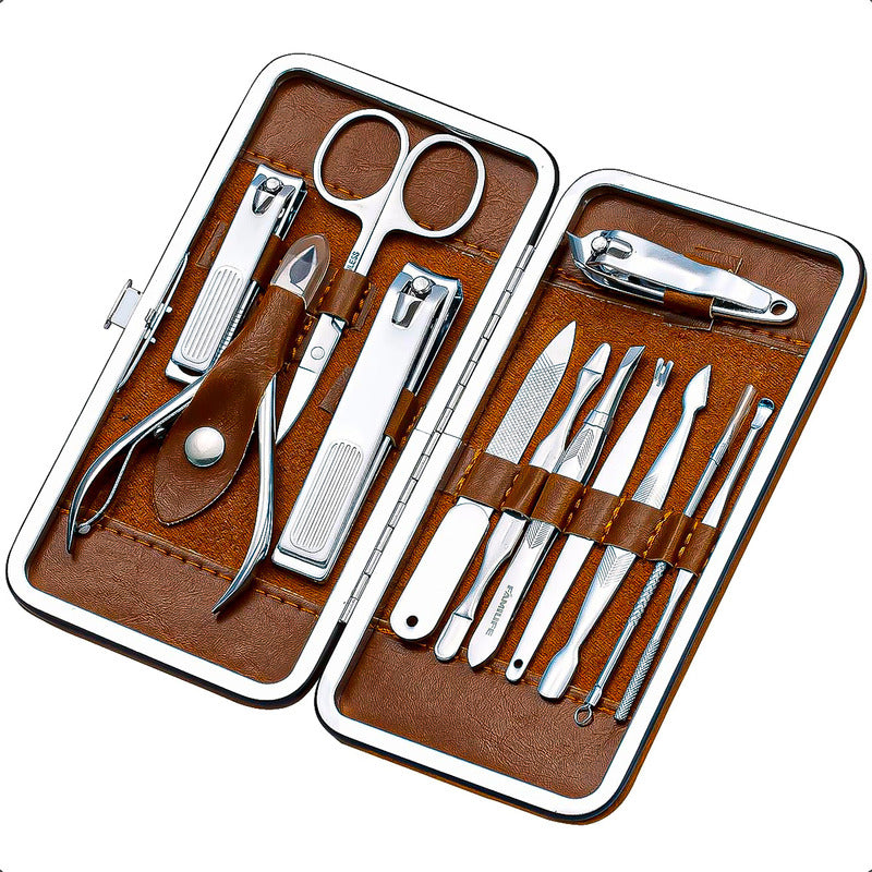 Kit De Manicura Y Pedicura Pack 2 Juegos 12 Pcs Manicura