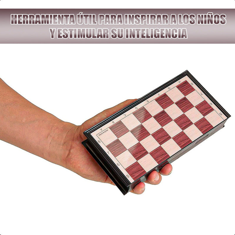 Tablero Ajedrez Magnetico Juego De Ajedrez Tablero Magnético