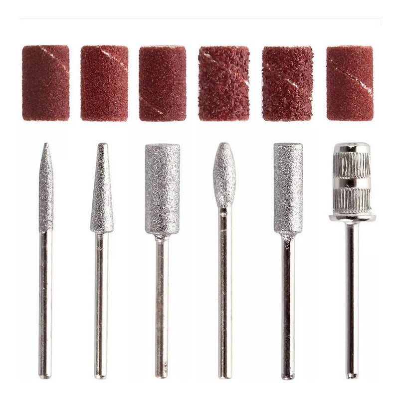 Drill Manicure Fresas Para Uñas Torno Uñas Pedicure Variable Rosa