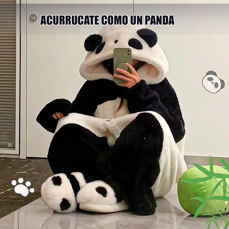 Polerones Chiporro Pijama De Invierno Poleron Invierno Diseño De Panda Adulto Poleron Con Capucha Polerones Invierno Pijama Chiporro Con Diseño