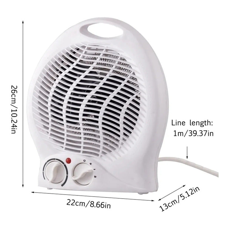 Calefactor Electricos Termoventilador Estufas Electricas Calefactor 2000w Okshop Calefactores Electricos Abs 220v Calefactor Eléctrico Termostato 240v Caloventor Ventilacion