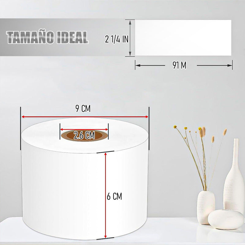 Rollo De Papel Termico Dymo 57mm Rollo Termico Papel Termico Blanco