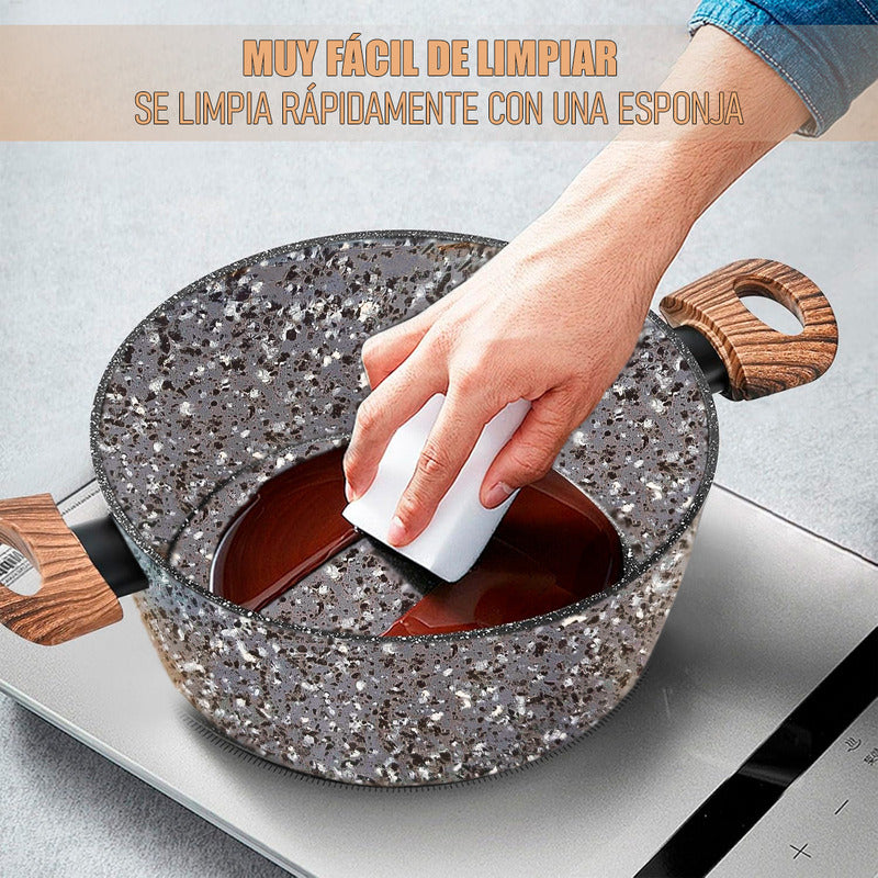 Juego De Ollas Bateria De Ollas Juego De Bateria Cocina Keep Gris