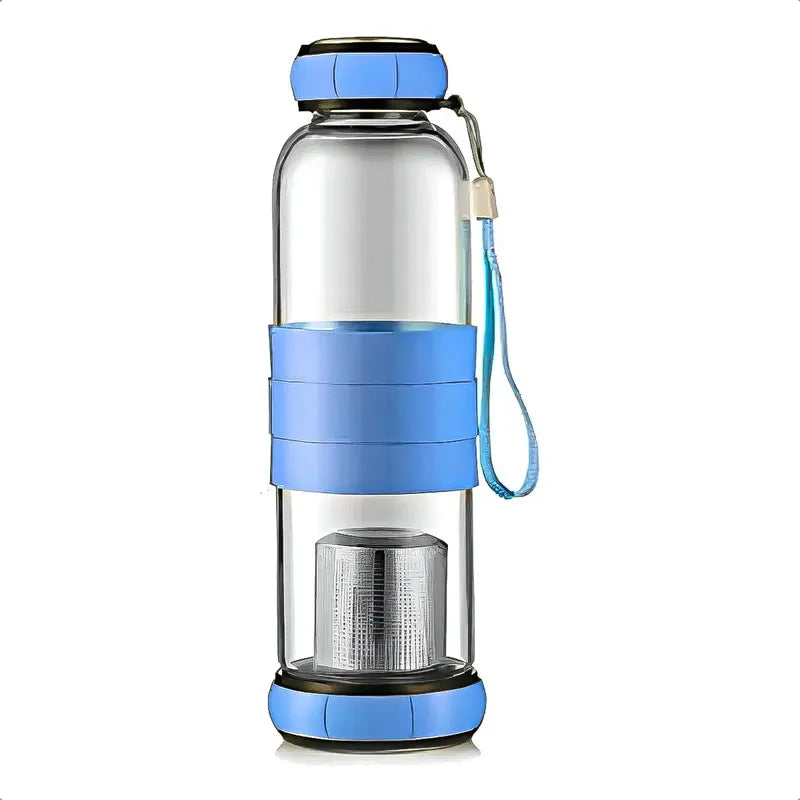 Infusor Te Botella Infusor Botella Infusora Botella Para Té Azul