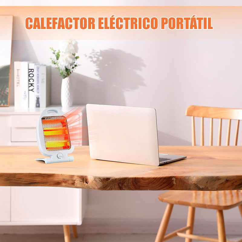 Calefactor Electrico Calefaccion Calentador Electrico Portatil Calefactor Electrico Bajo Consumo Termostato Ajustable Calentador Portatil