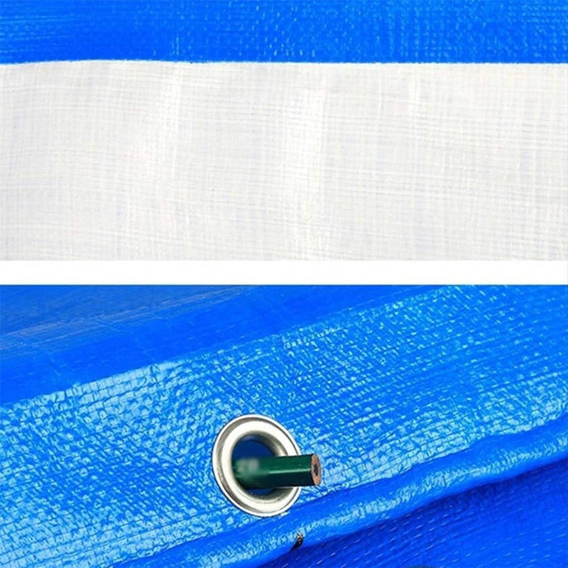 Lona Carpa Multiuso 3x3 Metros Impermeable Cobertor Universa Azul