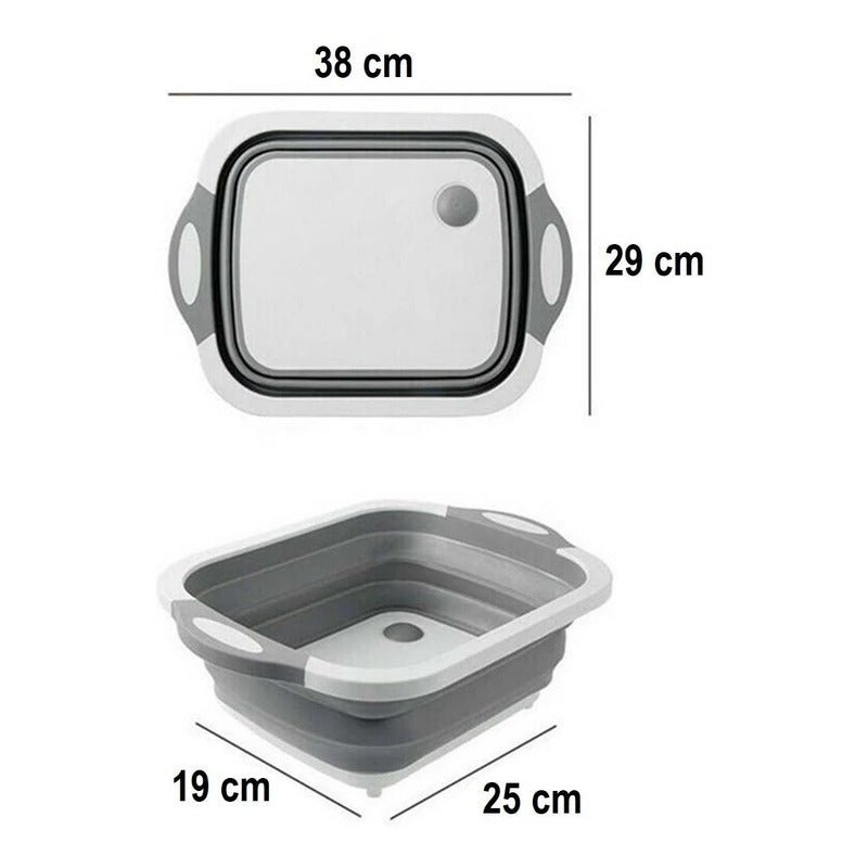 Tabla Para Picar Cocina Tabla Picoteo Tabla De Corte 2 En 1 Tabla Multiuso Gris
