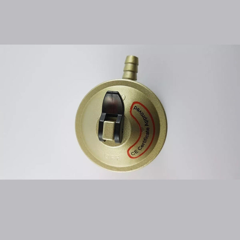 Válvula De Gas Regulador Para Gas Licuado Cocina Regulador Amarillo Brillante