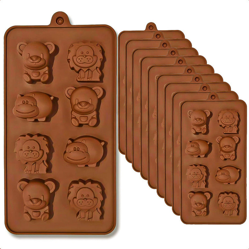 Moldes Reposteria Moldes Silicona Pack 10 Moldes Chocolate