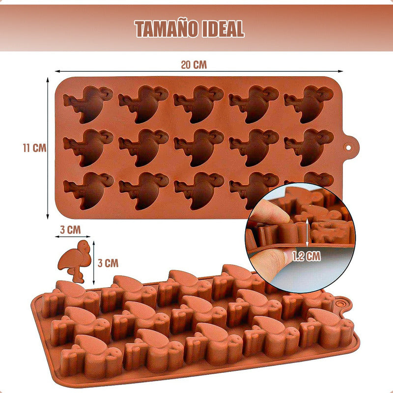 Moldes Reposteria Moldes Silicona Pack 10 Moldes Chocolate