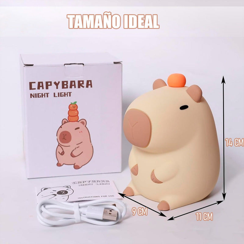 Lampara De Mesa Lampara Mesa Capybara Lampara De Silicona