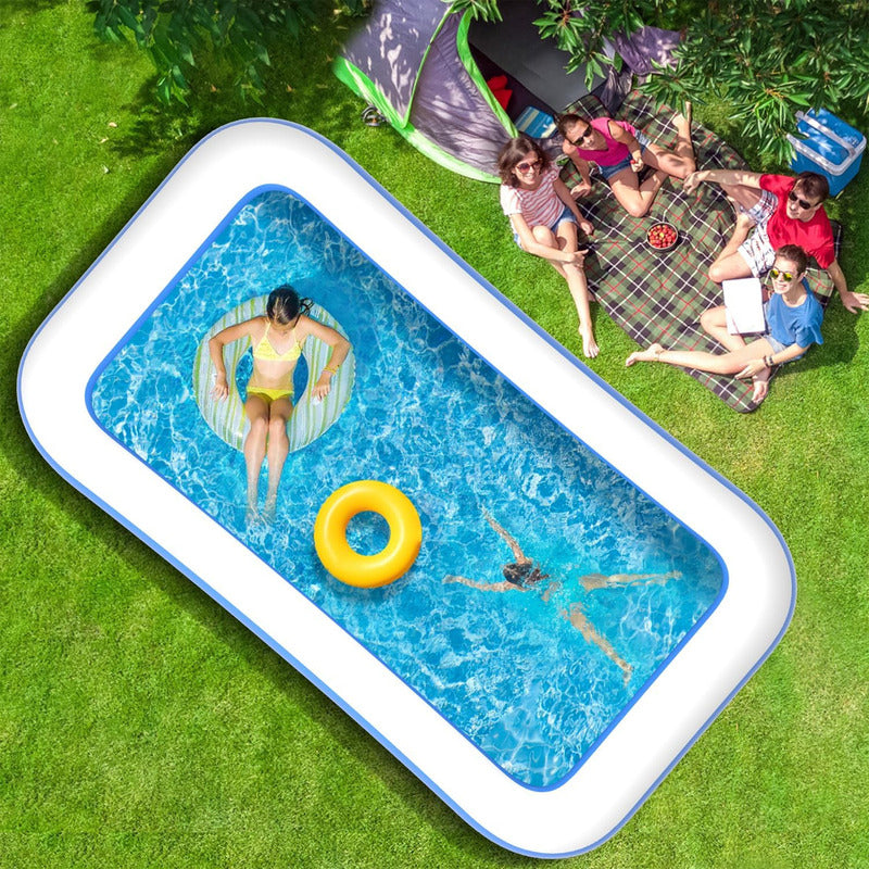 Piscinas Para Niños Piscina Pequeña Bebe Piscina Rectangular Azul