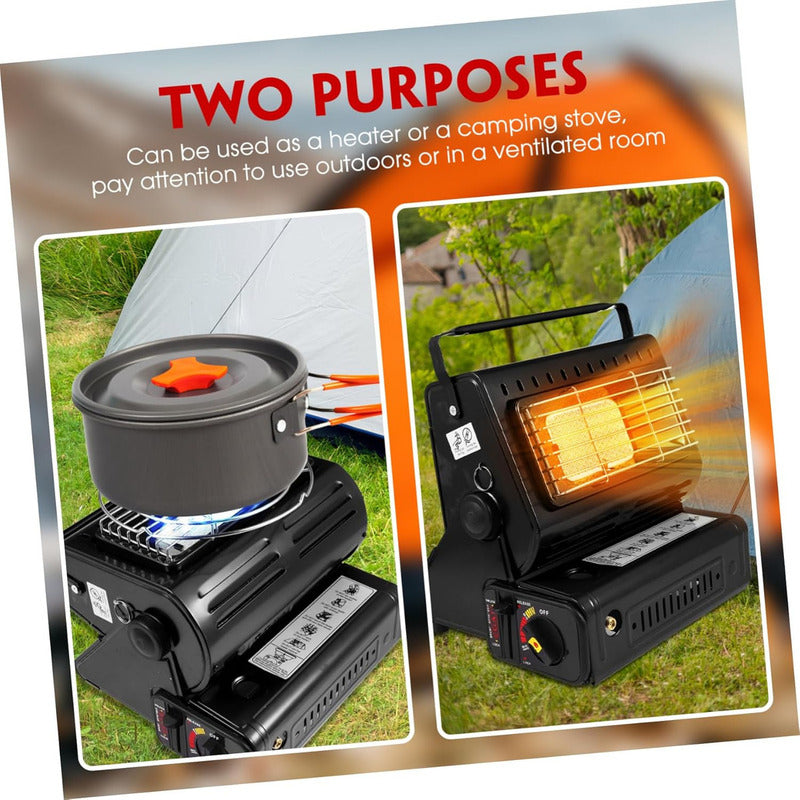 Estufa Hibrida Cocinilla A Gas Portatil Camping 2 En 1 Estufa A Gas Portatil Arcashopping Estufa A Gas Pequeña Cocinilla Camping Portatil Estufa A Gas Exterior Interiores