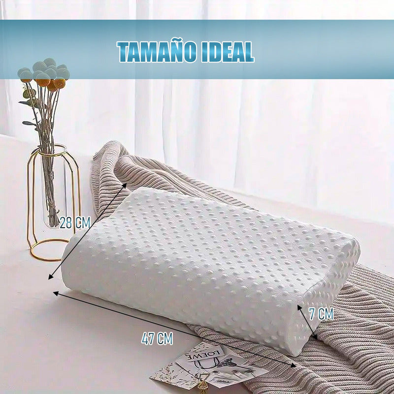 Almohadas Memory Almohada Viscoelastica Almohada Ortopedica Blanco