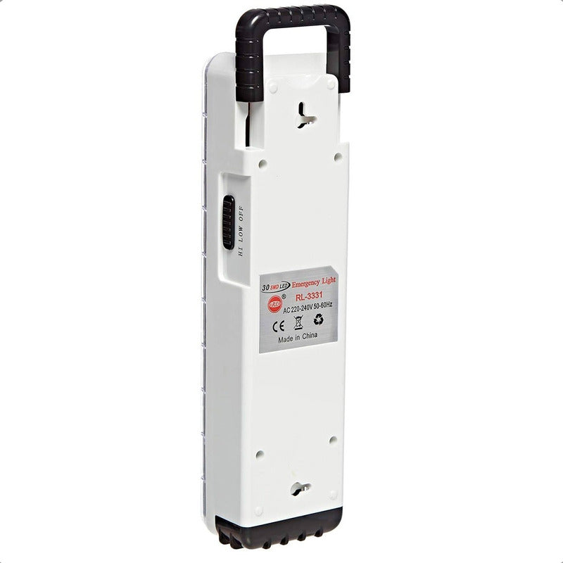 Luces De Emergencia Led Foco Led Emergencia Recargable 30led