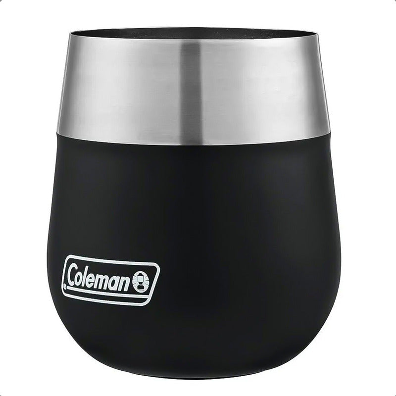 Vasos Termicos Vaso De Acero Inoxidable Vaso Coleman 400 Ml Negro Liso