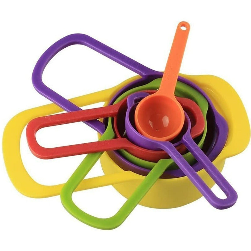 Set Cuchara Medidora Gramos Cuchara Y Taza Medidora 6 Pza Surtidos