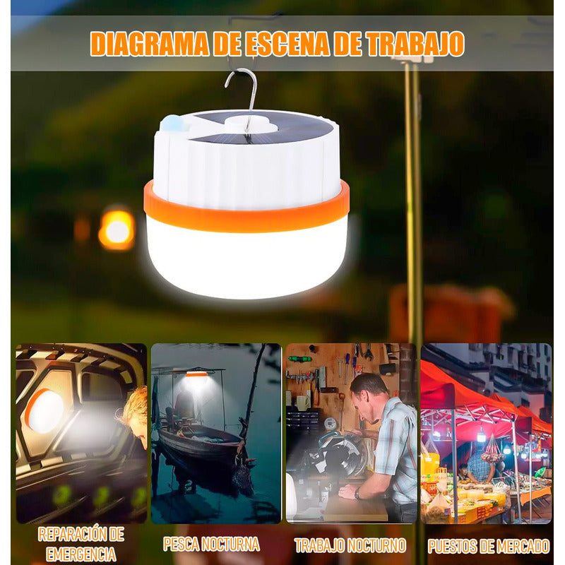 Lamparas Para Camping Lampara Solar Recargable Lamparas Led