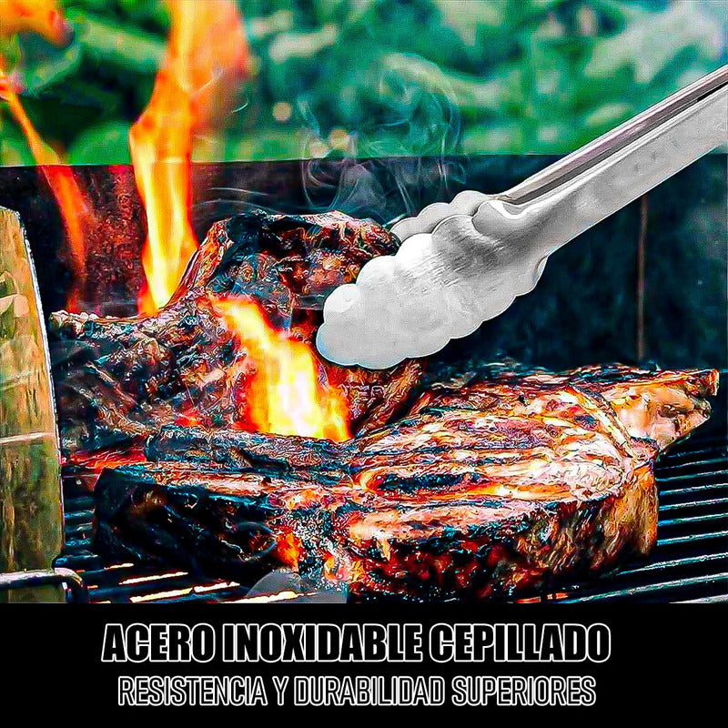 Pinza Wayu Pinzas Wayu Bbq Master Pinza Cocina De Parrilla Madera