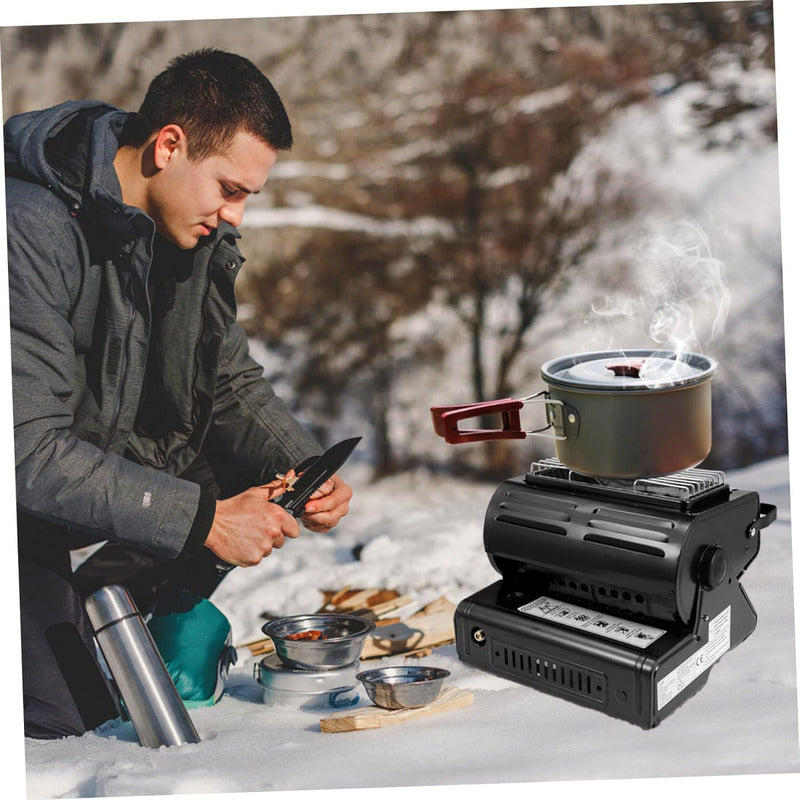 Estufa Hibrida Cocinilla A Gas Portatil Camping 2 En 1 Estufa A Gas Portatil Arcashopping Estufa A Gas Pequeña Cocinilla Camping Portatil Estufa A Gas Exterior Interiores