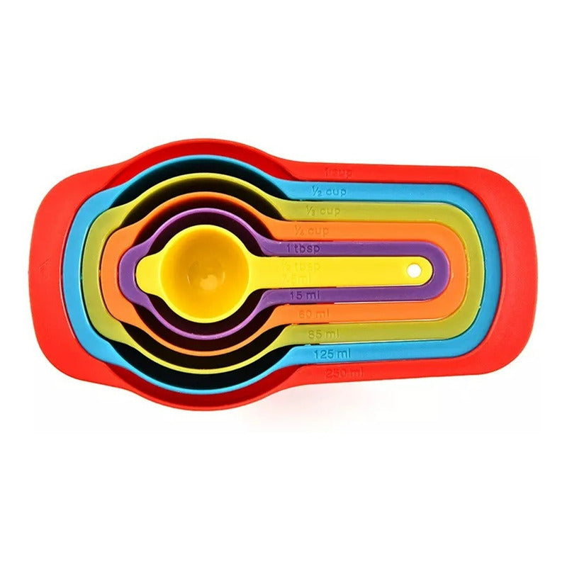 Set Cuchara Medidora Gramos Cuchara Y Taza Medidora 6 Pza Surtidos