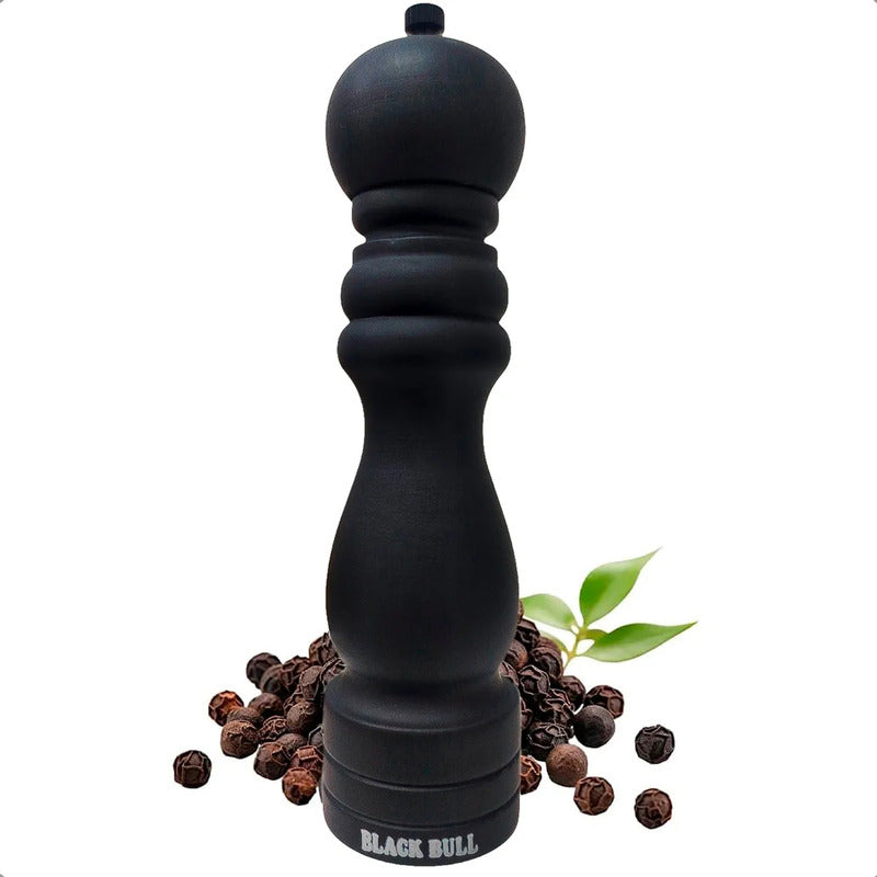 Pimentero Molinillo Madera Salpimentero De Madera Pimentero Saleros Y Pimenteros Madera Black Bull Salero Ceramica Espesor Ajustable Multifuncional Salero Molinillo Okshop