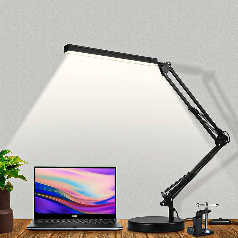 Lampara Mesa Lampara Para Leer Pack 2 Lampara Escritorio Led Negro