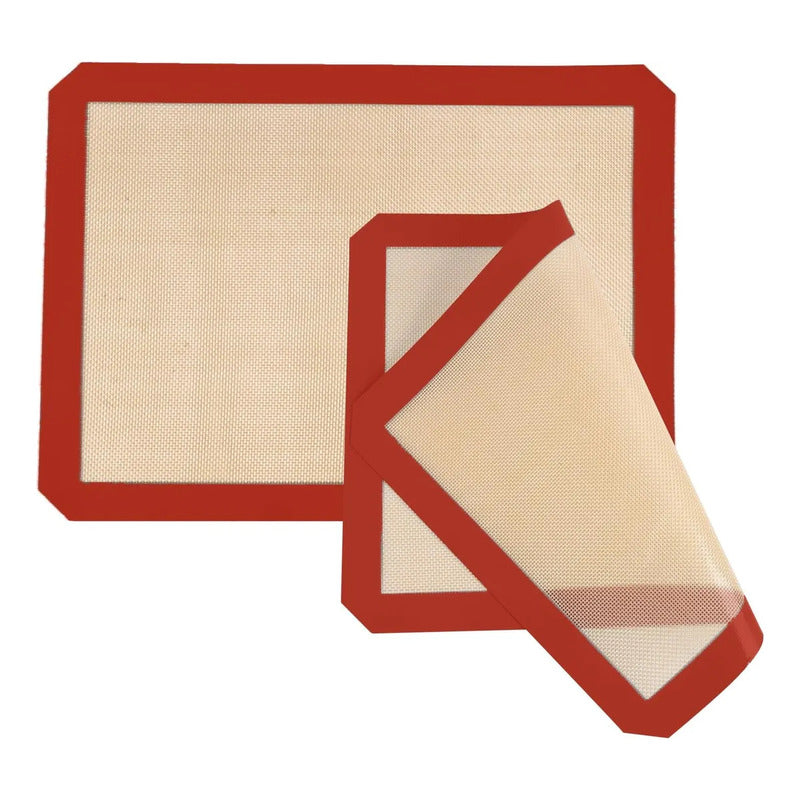 Lamina Silicon Antiadherente Hornear Esterilla Horno Lamina Antiadherente 40x30cm Pack 2 Papel Freidora Laminas De Silicona Para Horno Reposteria Silicona Horno Cocina Okshop