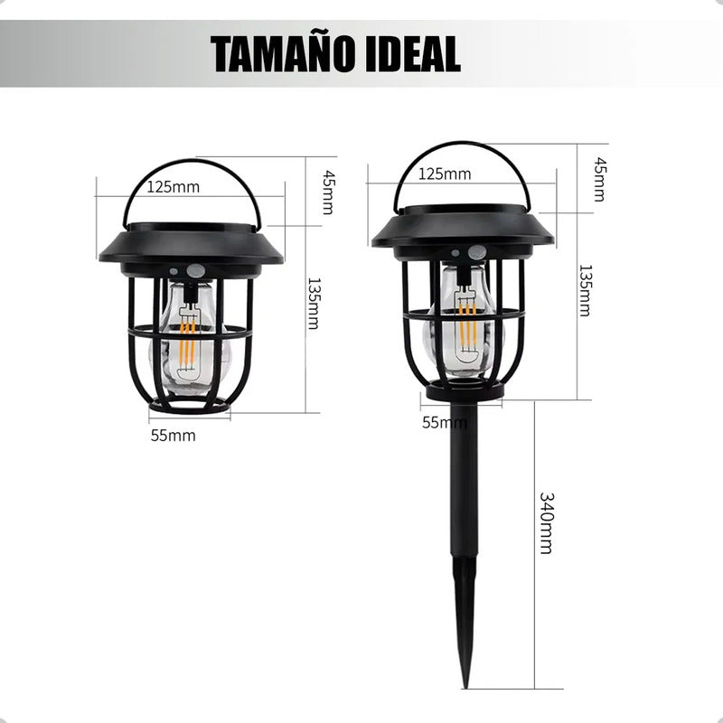 Lamparas Solares Exteriores Estacas Solares Para Jardin Foco Solar Focos Solares Led Plástico Inalámbrico Lampara Solar Exterior Colgante Pared Impermeable Ip65 Sensor Movimiento Okshop