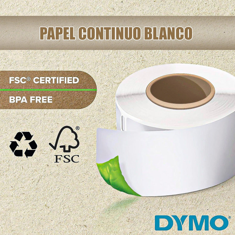 Rollo De Papel Termico Dymo 57mm Rollo Termico Papel Termico Blanco