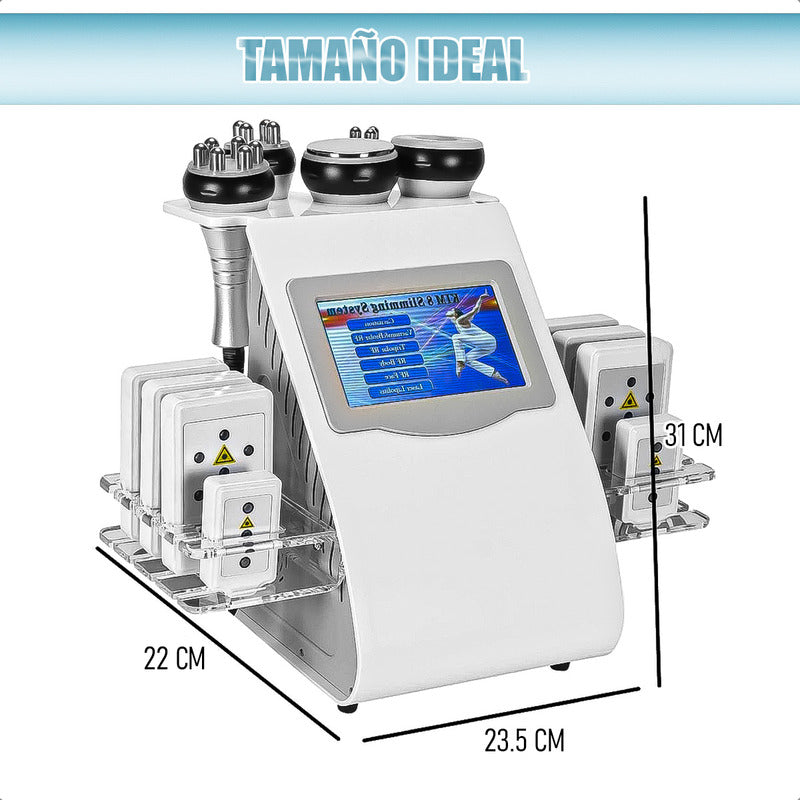 Maquina Cavitacion 6 En 1 Radiofrecuencia Facial Corporal