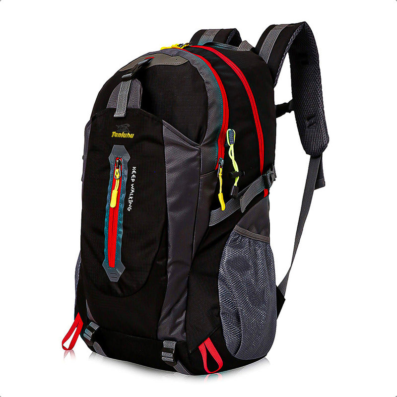 Mochila Trekking 40litros Mochila Camping Mochila Deportiva Negro