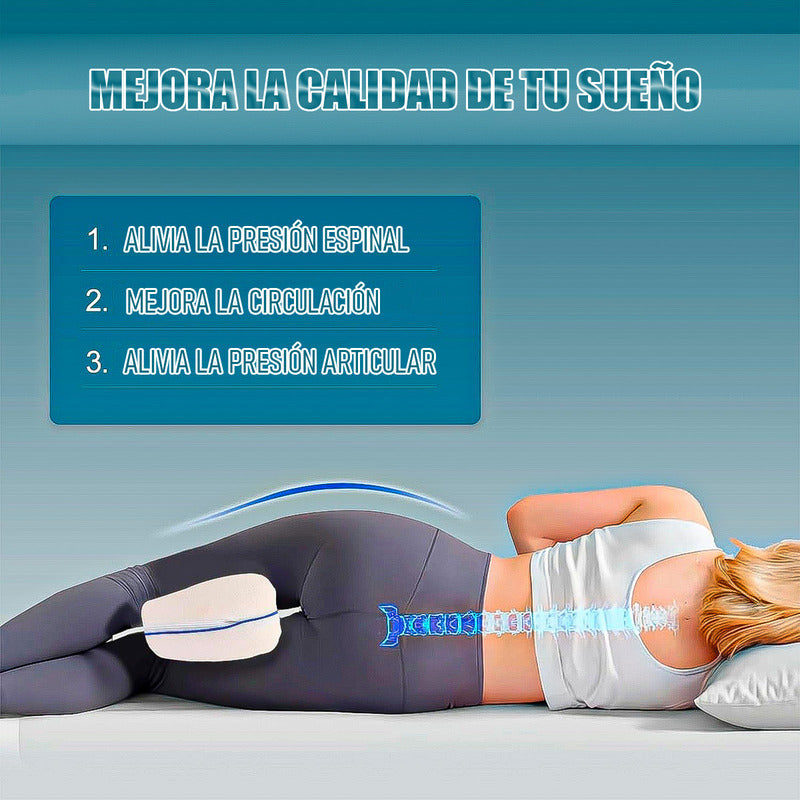 Almohada Para Piernas Almohada Viscoelastica Pack 2 Almohada Blanco