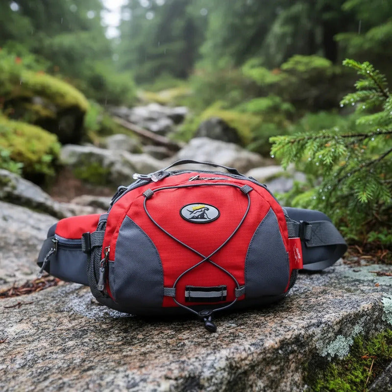 Bananos Deportivos Hombre Bolso Banano Hombre Riñonera Mujer Rojo